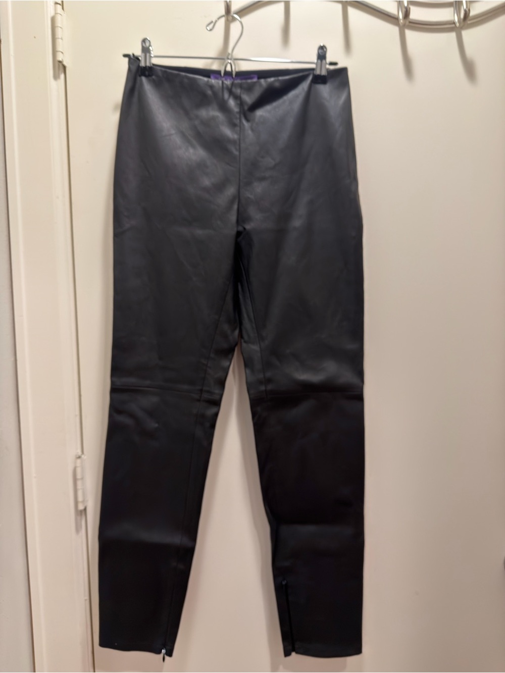 Ralph Lauren leggings leather Dress with Purple Label size 8